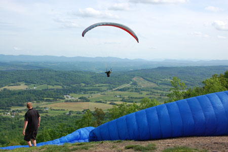 Eagle Rock FlyIn 2009 - Launching Line