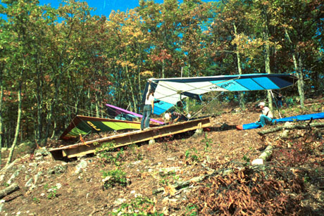 Fox Mountain Launch - mid 1980's