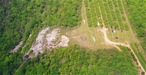 Launch, with cars and gliders