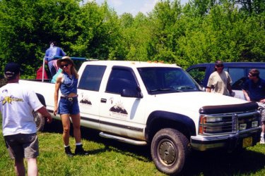 Chris and Tammy arrive