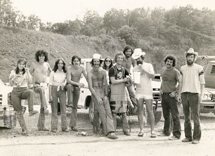 Skywackers at East River Mountain - 1977